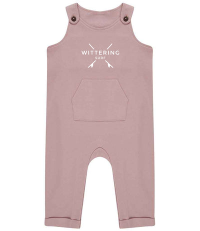BABY & TODDLER COTTON DUNGAREES 2 COLOURS