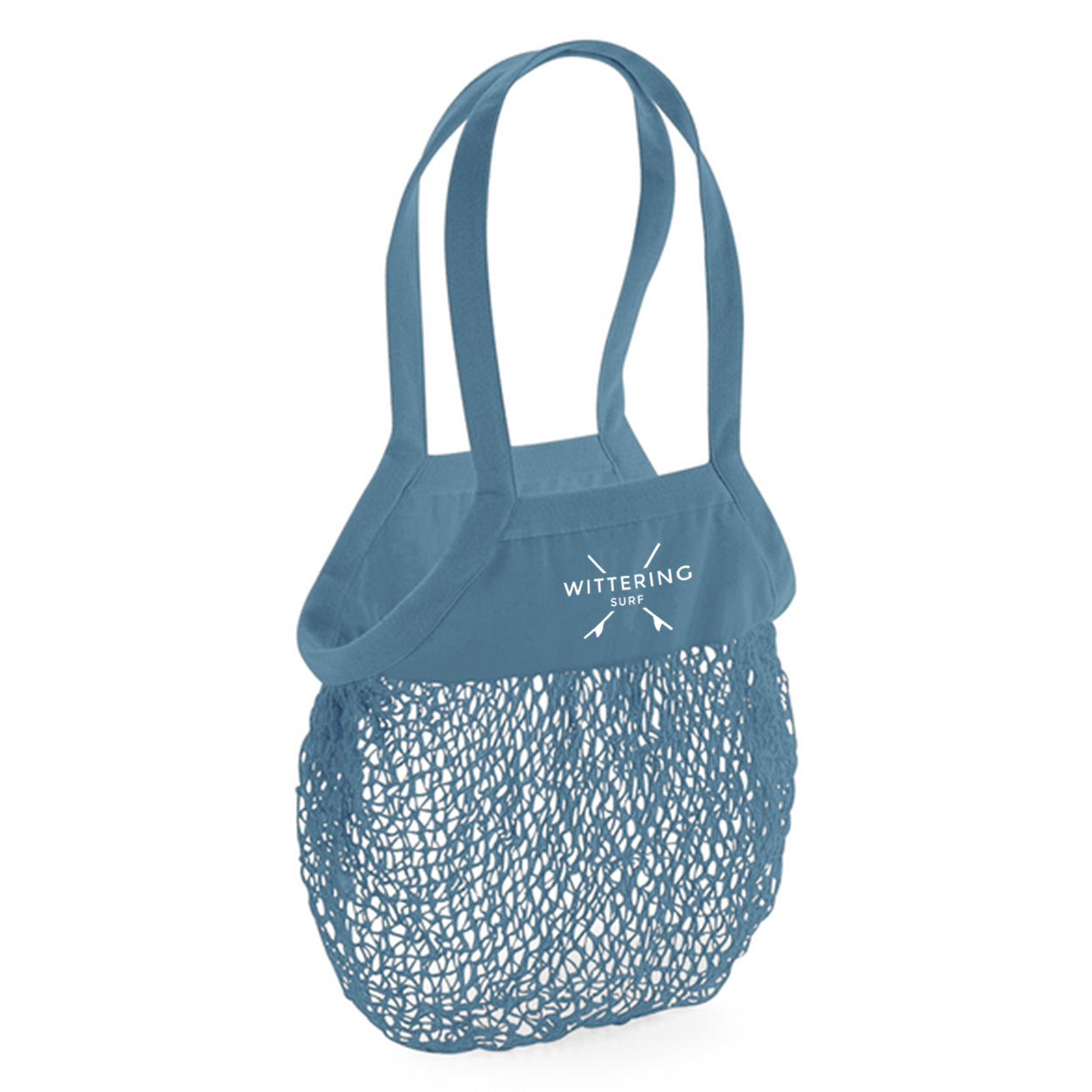 SURF MESH GROCERY BAG - AIRFORCE BLUE