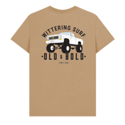 OLD & BOLD - MENS T-SHIRT SAND
