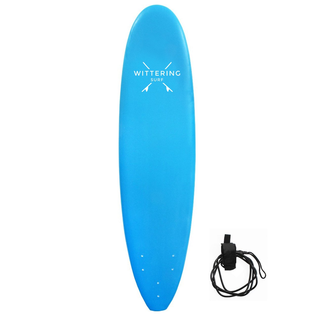 Wittering Surf Kids Foam Surfboard 6ft 2 Blue Wittering Surf Shop
