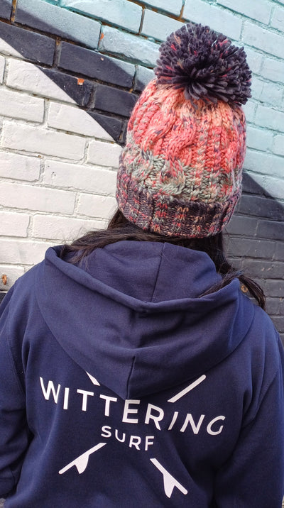 EMBROIDERED  QUIVER BEANIE - 4 COLOURS AVALIABLE - Wittering Surf Shop