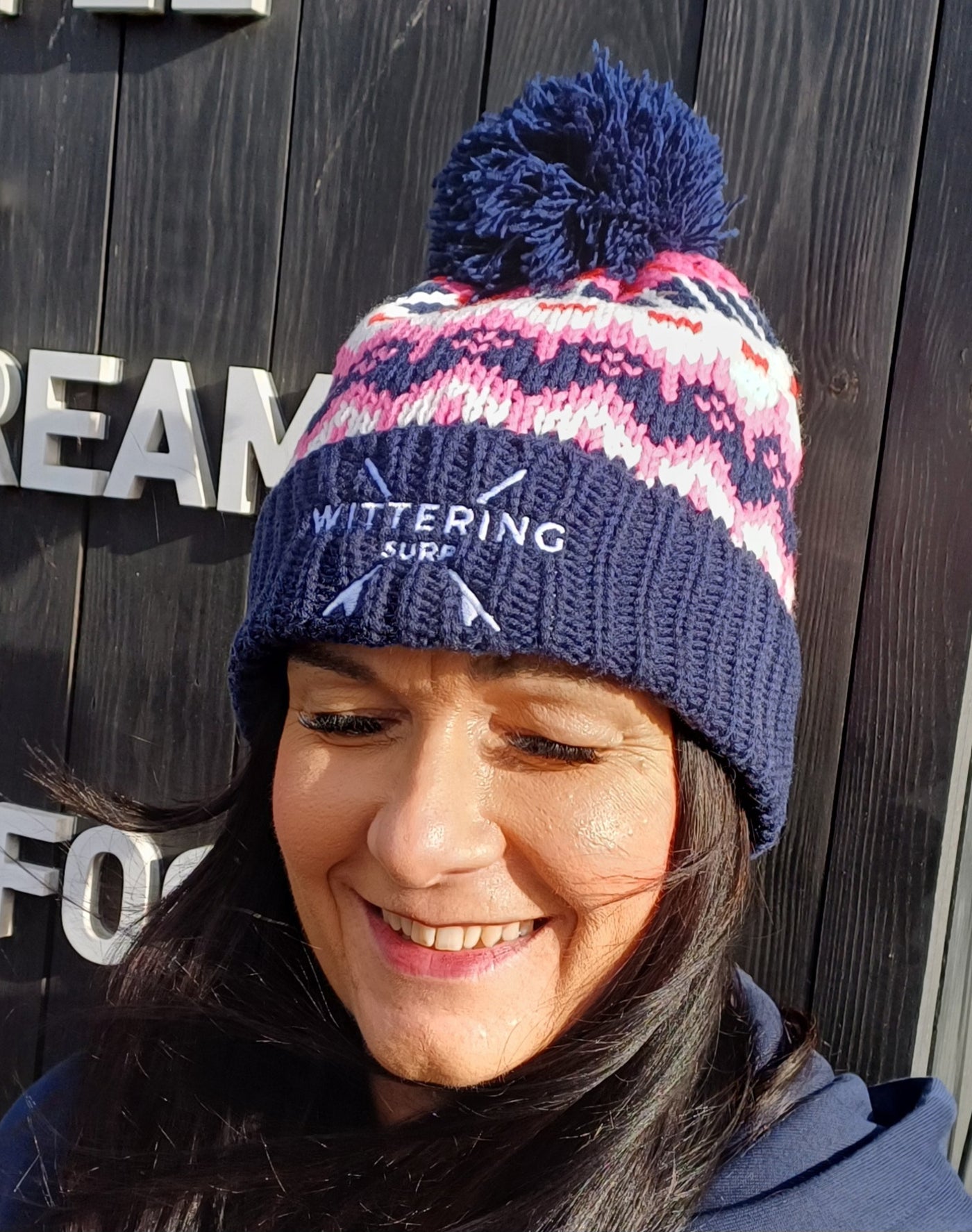 EMBROIDERED DUDE BEANIE - 2 COLOUR OPTIONS