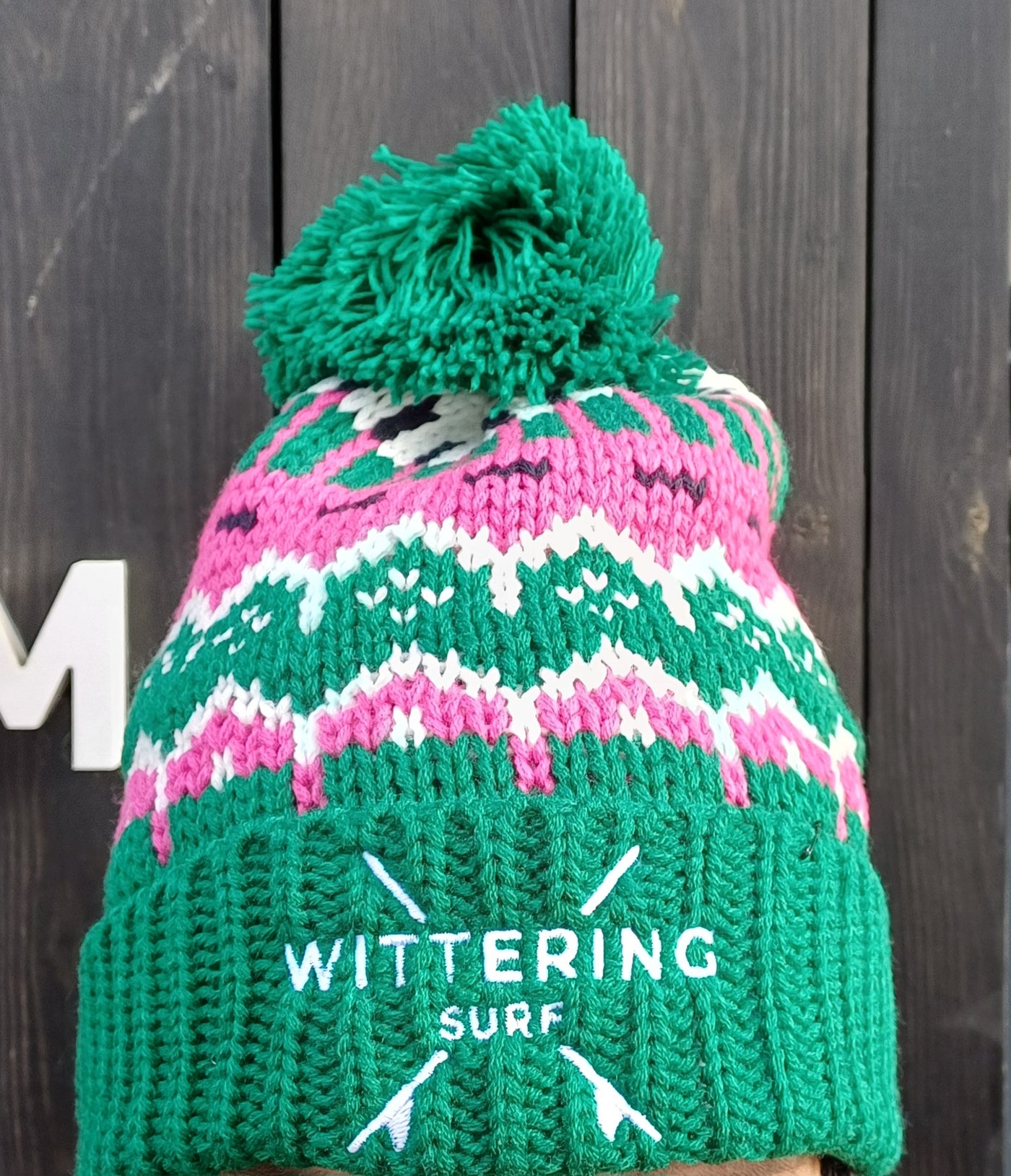 EMBROIDERED DUDE BEANIE - 2 COLOUR OPTIONS