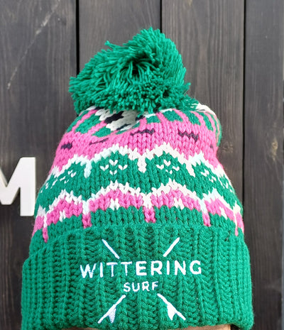 EMBROIDERED DUDE BEANIE - 2 COLOUR OPTIONS