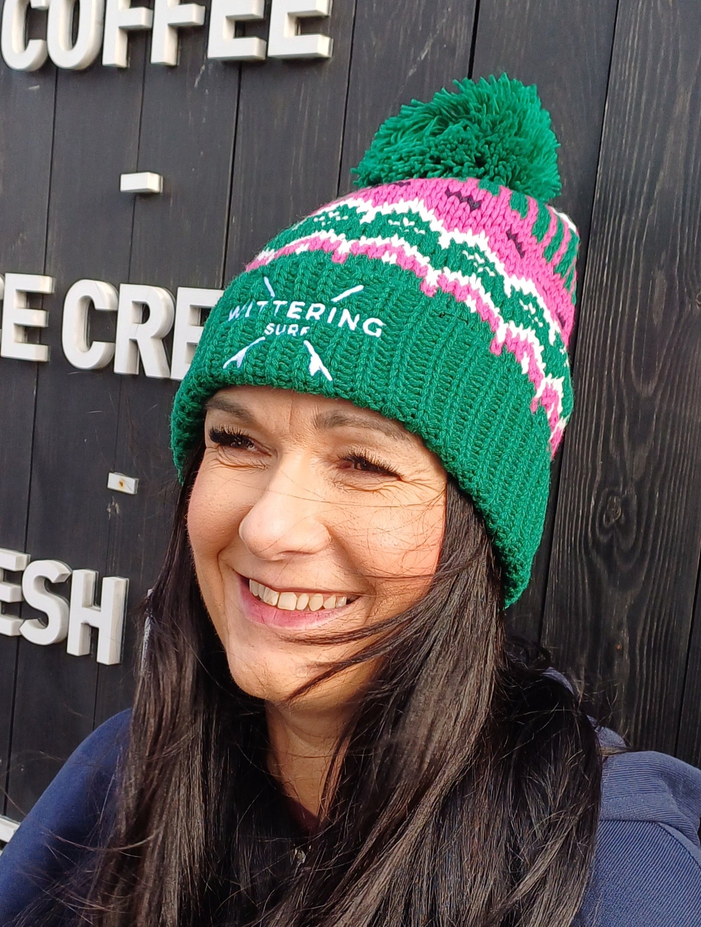 EMBROIDERED DUDE BEANIE - 2 COLOUR OPTIONS