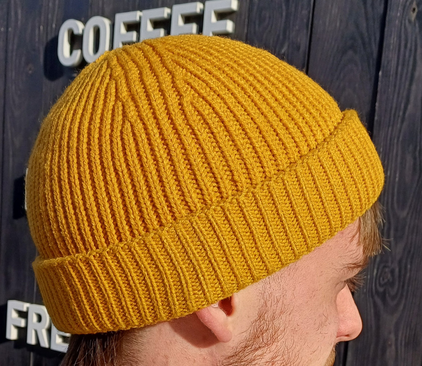 EMBROIDERED TRAWLER BEANIE - 3 COLOUR OPTIONS