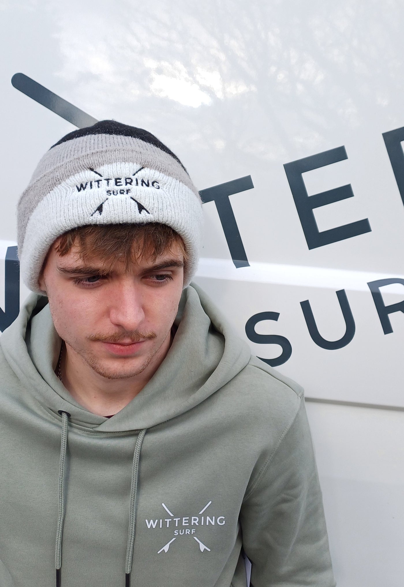 EMBROIDERED SURFS UP BEANIE - 3 COLOUR OPTIONS