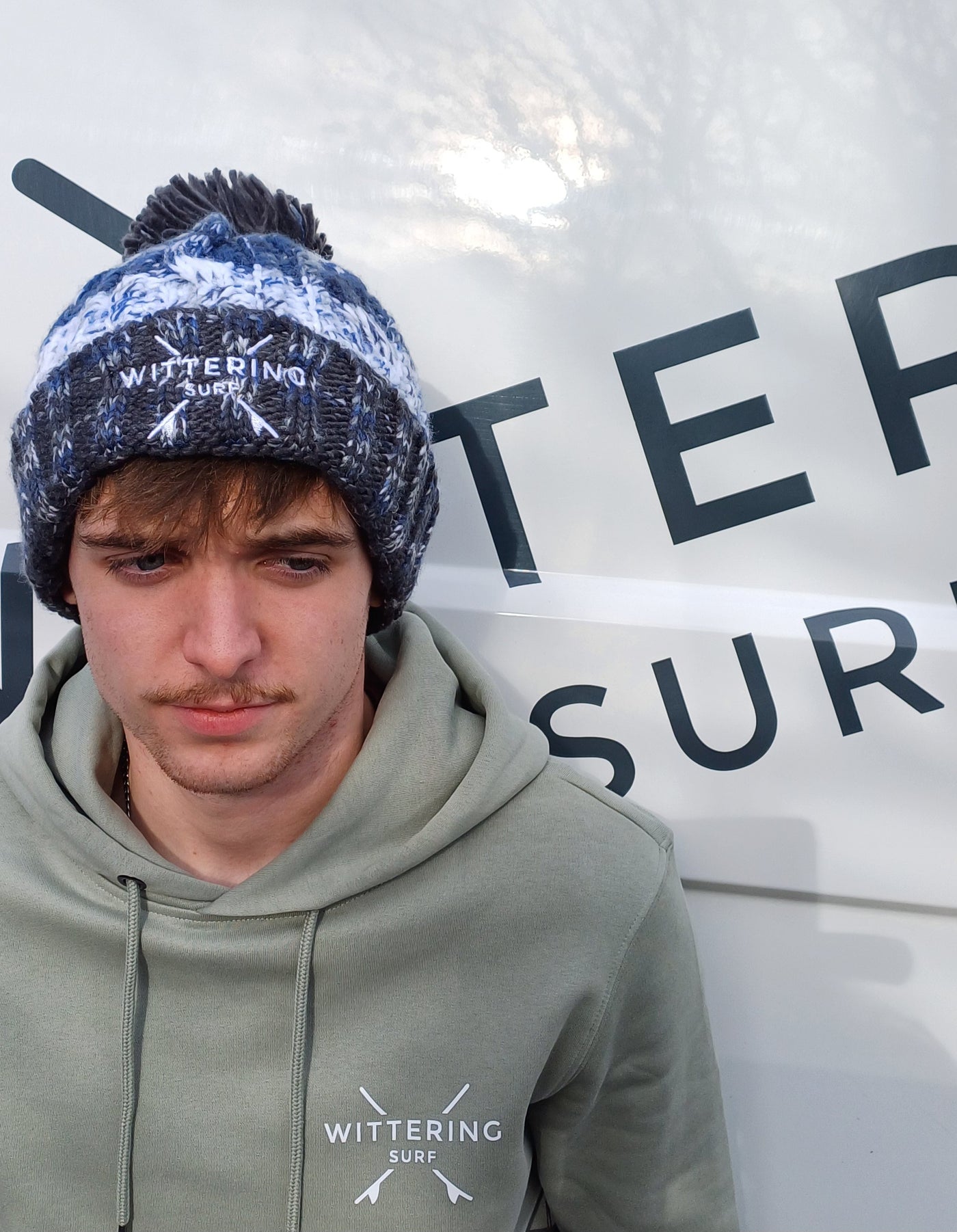 EMBROIDERED  QUIVER BEANIE - 4 COLOURS AVALIABLE - Wittering Surf Shop