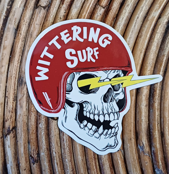 WITTERING SURF 2026 STICKERS - 6 DESIGNS - Wittering Surf Shop