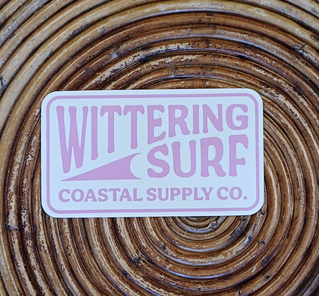 WITTERING SURF 2026 STICKERS - 6 DESIGNS - Wittering Surf Shop