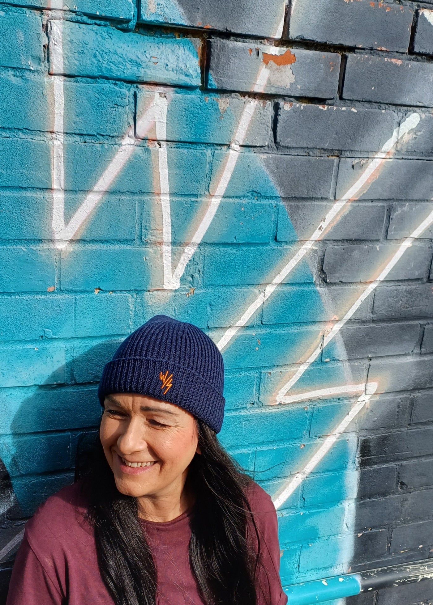 EMBROIDERED TRAWLER BEANIE - 3 COLOUR OPTIONS