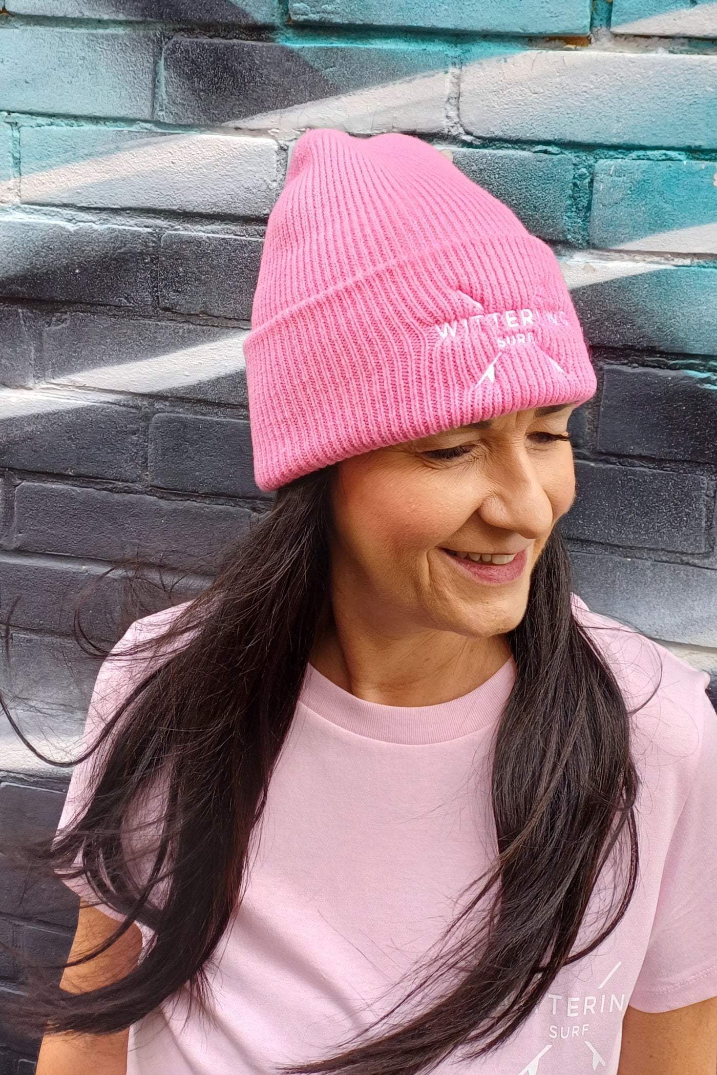 EMBROIDERED LONGBOARD BEANIE - 5 COLOUR OPTIONS