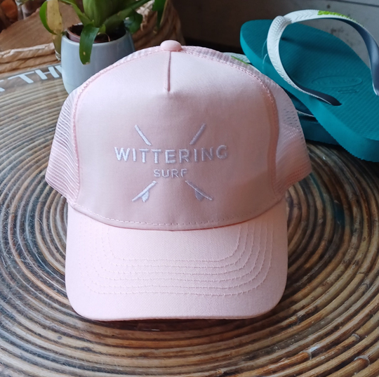 EMBROIDERED SNAPBACK TRUCKER CAP - 5 COLOURS - Wittering Surf Shop