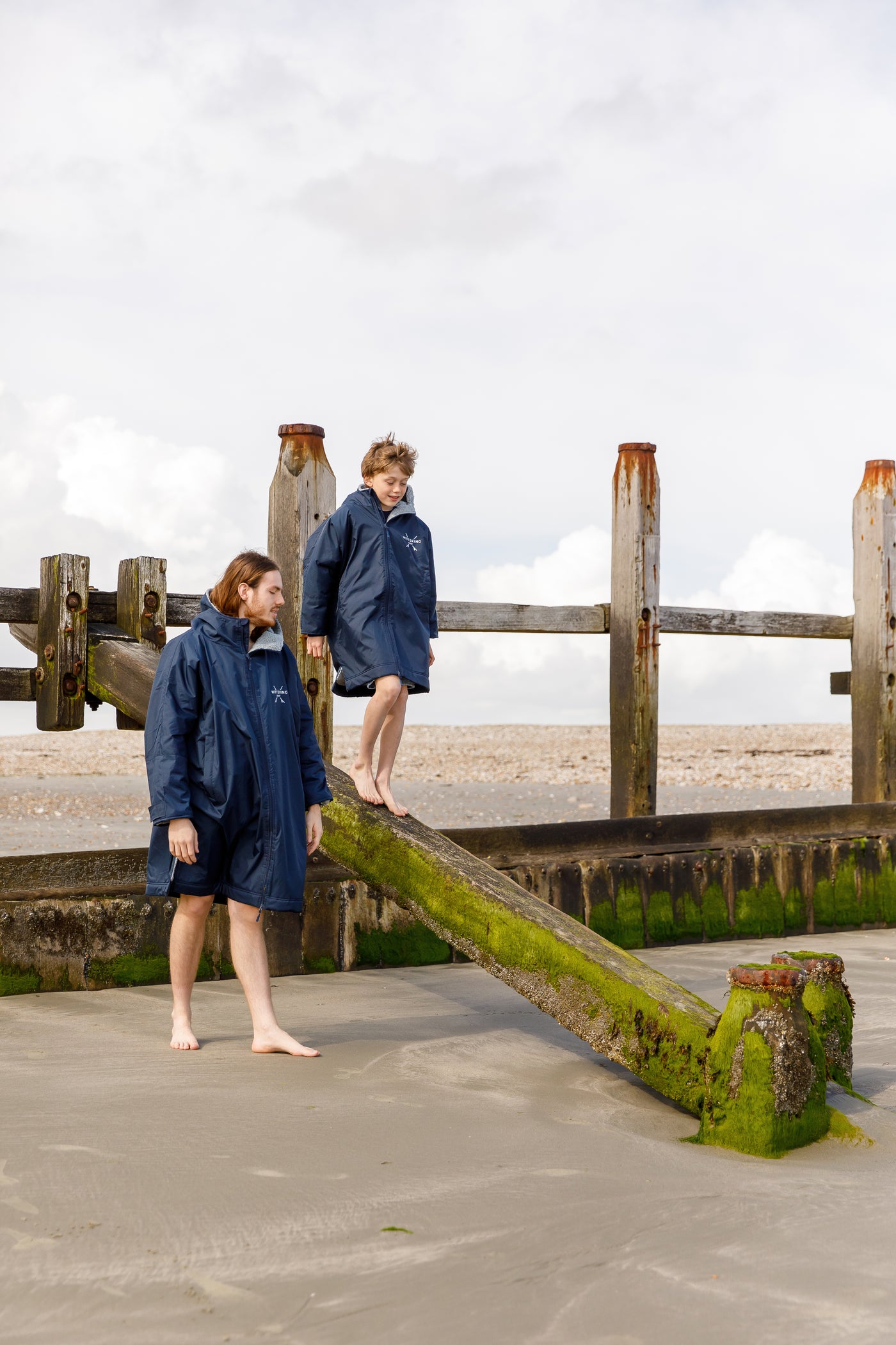 WITTERING SURF ARCTIC ROBE - NAVY - Wittering Surf Shop