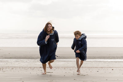 WITTERING SURF ARCTIC ROBE - NAVY - Wittering Surf Shop