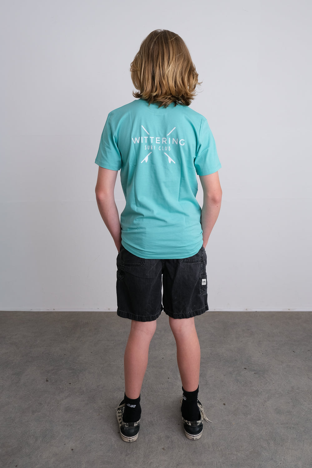 KIDS EVERYDAY SURF CLUB T-SHIRT - OCEAN GREEN