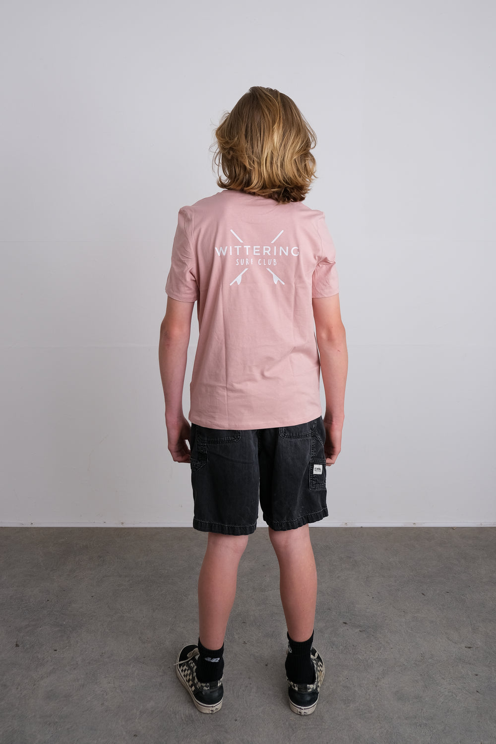 KIDS EVERYDAY SURF CLUB T-SHIRT- PETAL ROSE