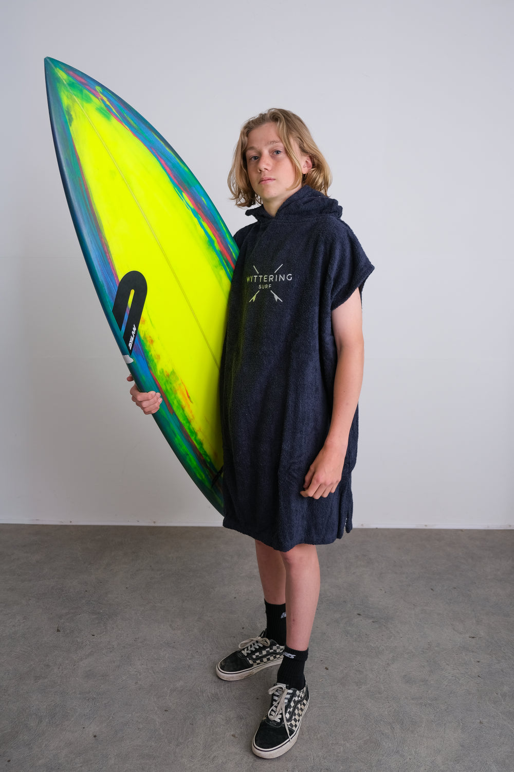 WITTERING SURF HOODED CHANGE ROBE - HOT PINK - 3 SIZES