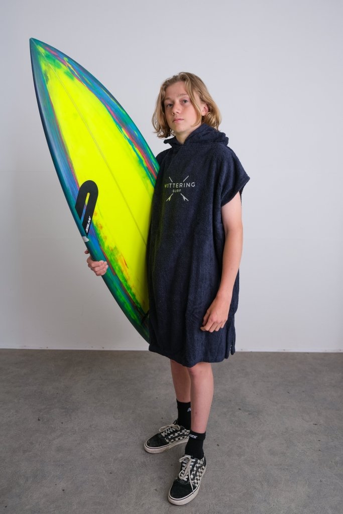 WITTERING SURF HOODED CHANGE ROBE - HOT PINK - 3 SIZES - Wittering Surf Shop