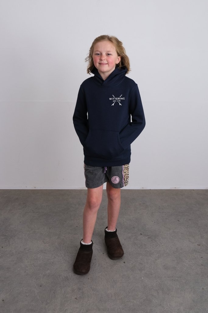 KIDS TIDE HOODIE - NAVY BLUE - Wittering Surf Shop