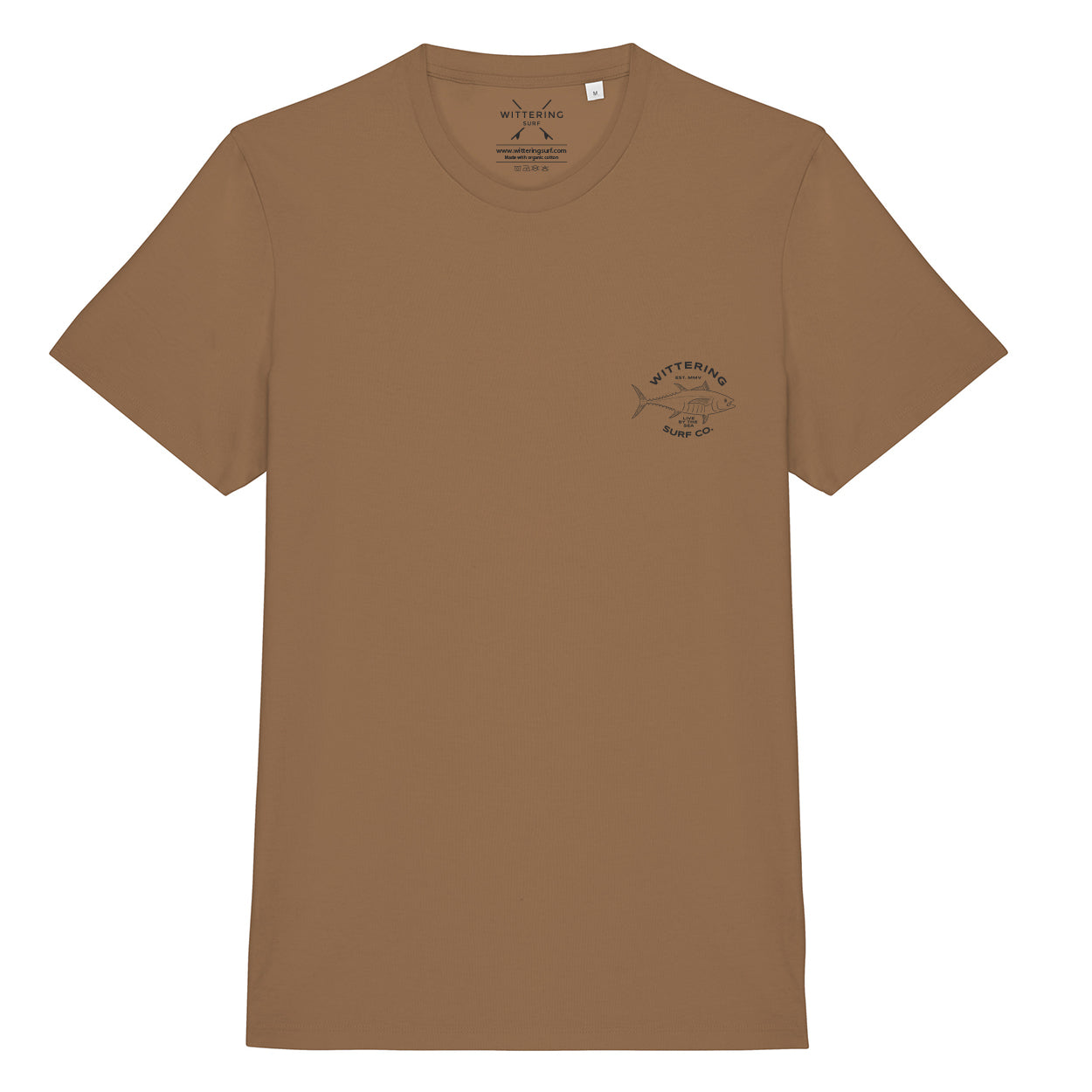 LIVE BY THE SEA SURF CO. -  MENS T-SHIRT 2 COLOURS