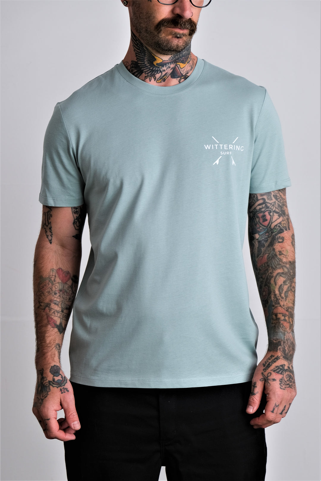 EVERYDAY T-SHIRT - JADE GREEN - Wittering Surf Shop