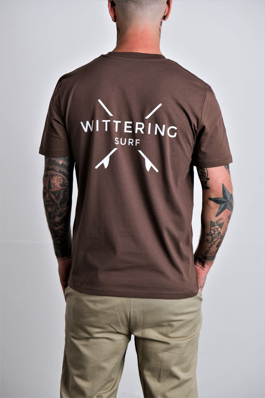 EVERYDAY T-SHIRT - MOCHA - Wittering Surf Shop