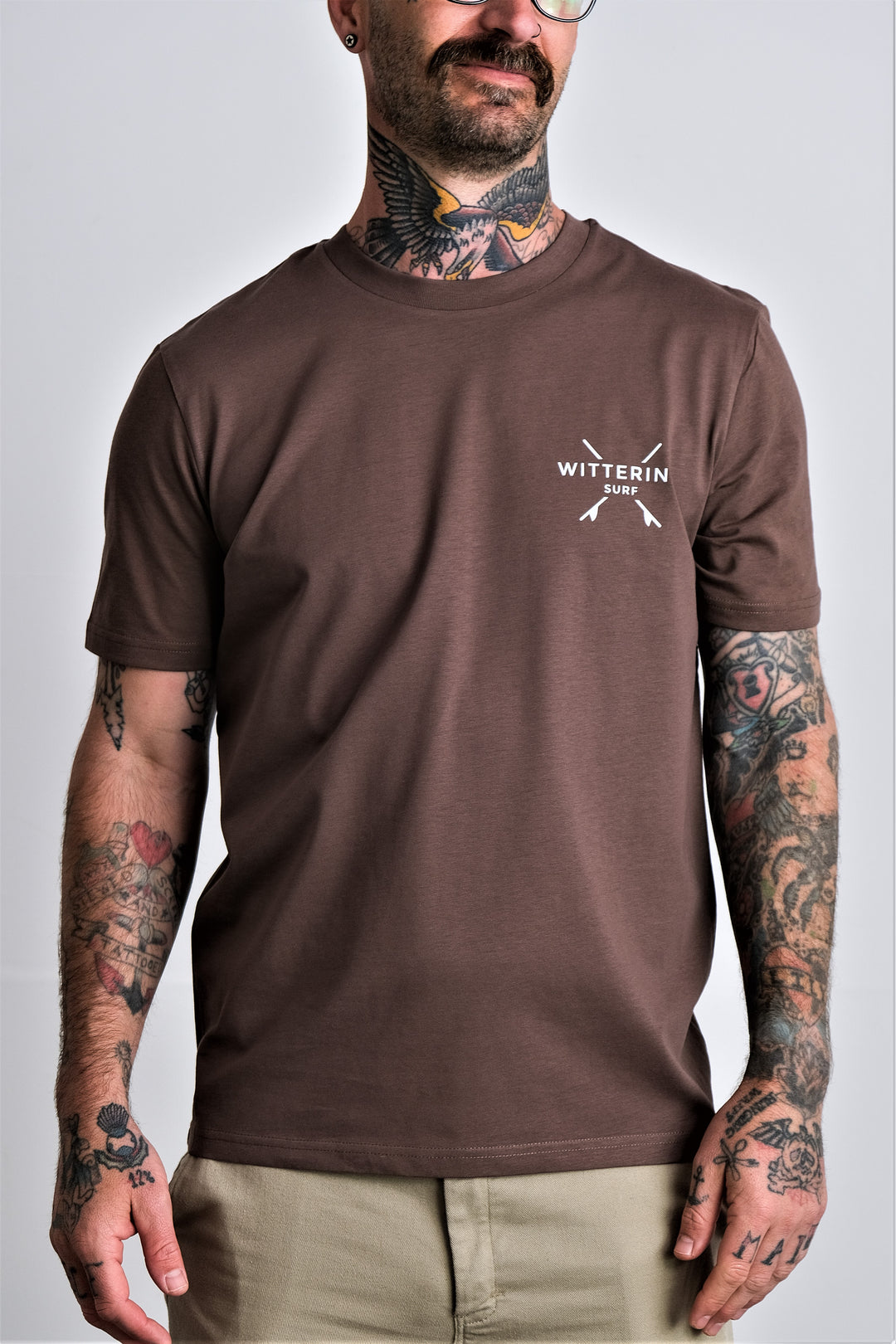 EVERYDAY T-SHIRT - MOCHA - Wittering Surf Shop