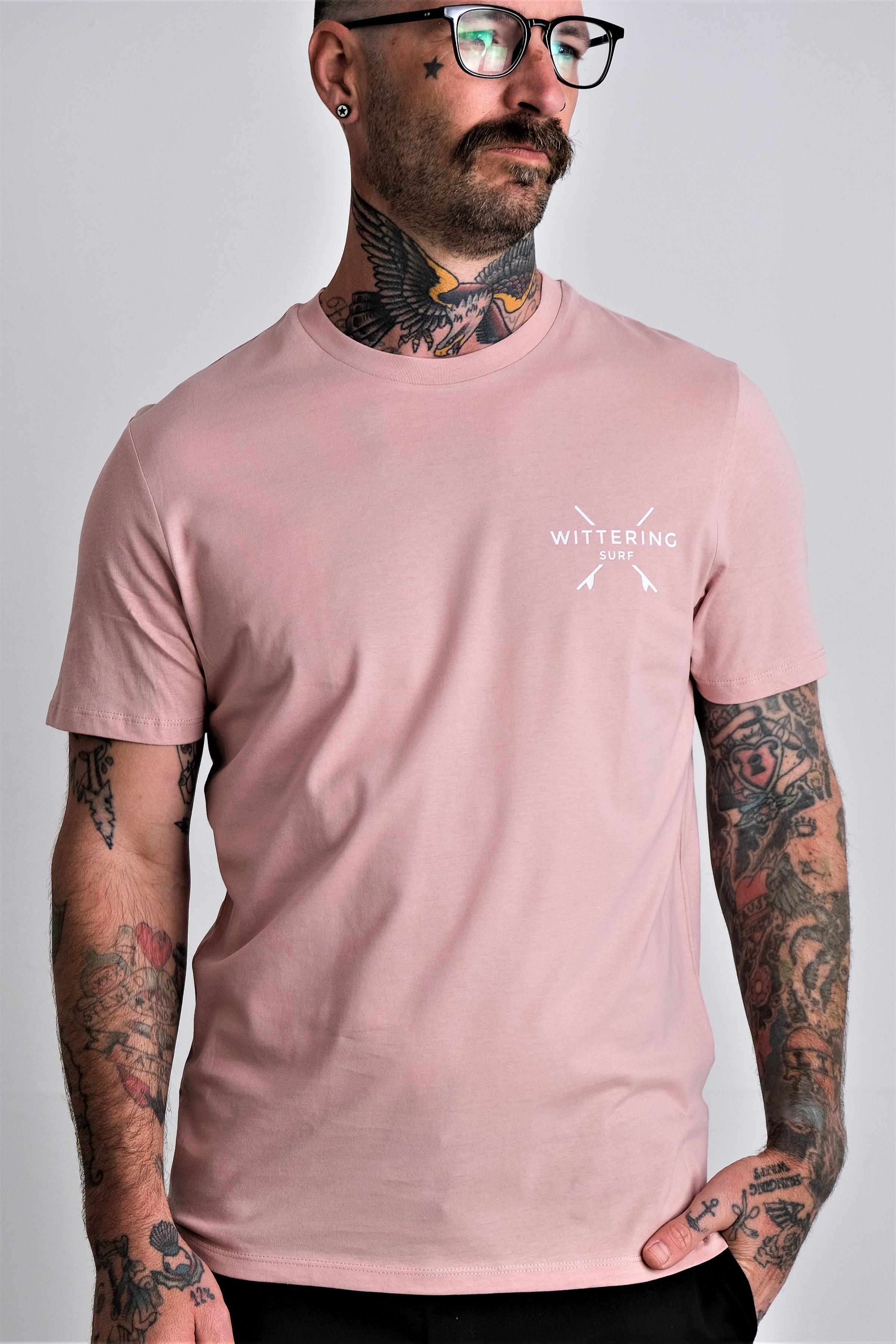 EVERYDAY T-SHIRT PETAL ROSE - Wittering Surf Shop