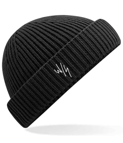 EMBROIDERED JETTY BEANIE - 2 COLOURS