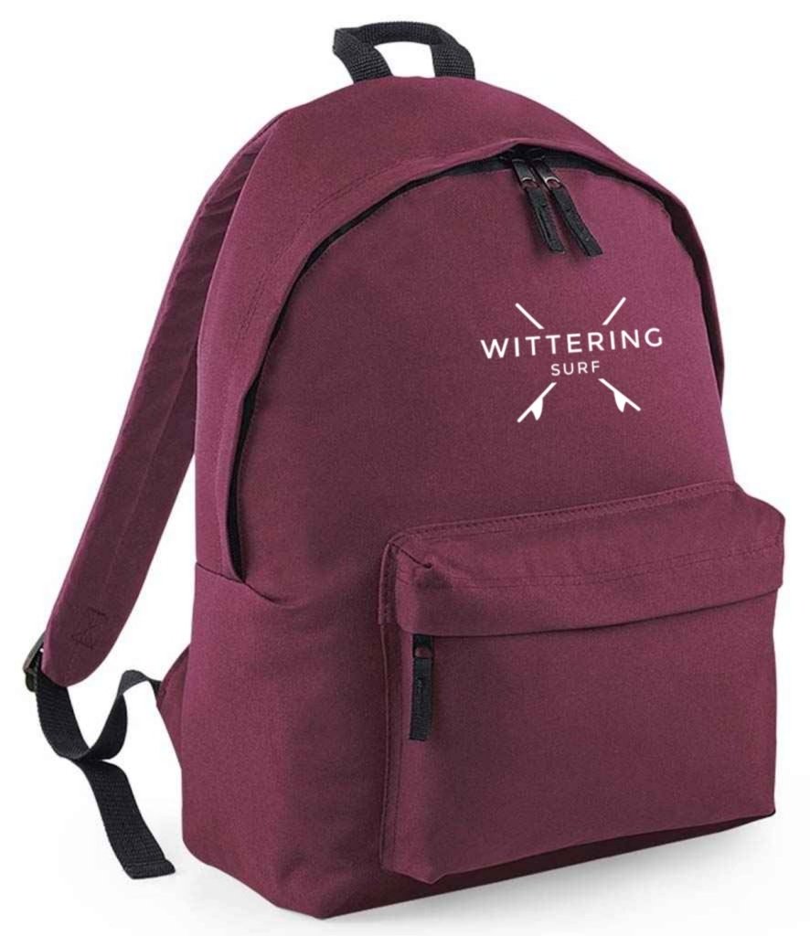 CAMPUS BACKPACK - BURGUNDY - Wittering Surf Shop