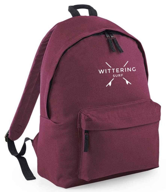 CAMPUS BACKPACK - BURGUNDY - Wittering Surf Shop