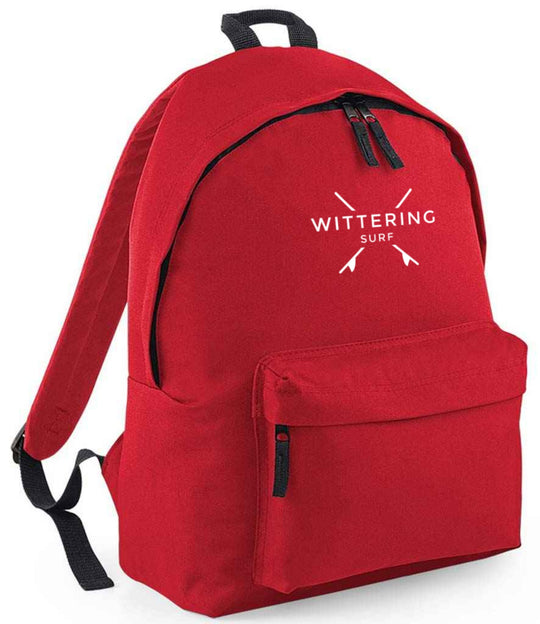 CAMPUS BACKPACK - RED - Wittering Surf Shop
