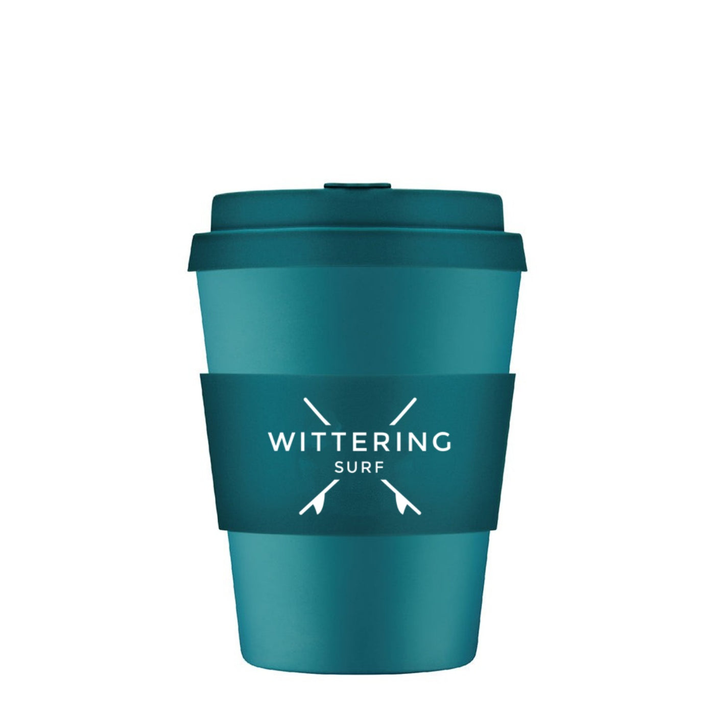 Wittering Surf Reusable Takeaway Cup - Morning Waves