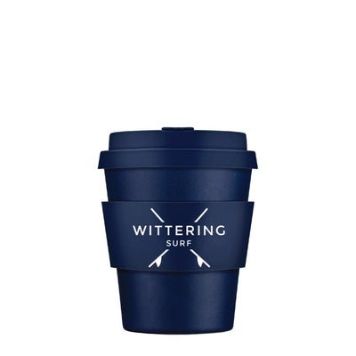 Wittering Surf Reusable Takeaway Cup - Midnight Blue