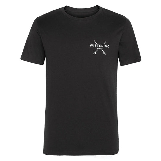 EVERYDAY T-SHIRT - BLACK - Wittering Surf Shop