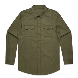 UTILITY OVERSHIRT - OLIVE - Wittering Surf Shop