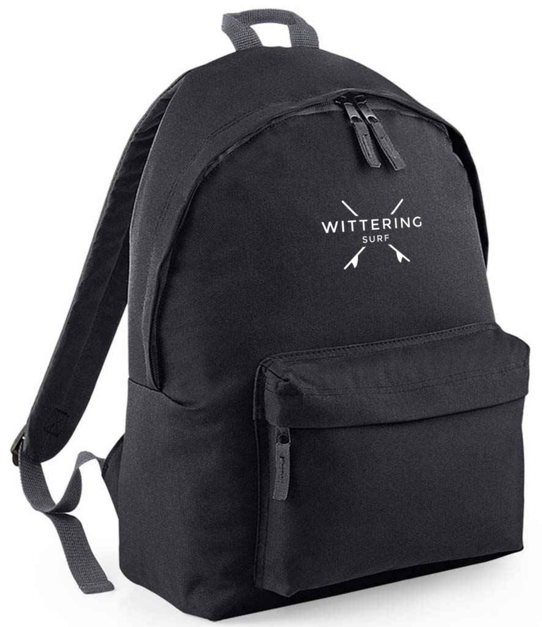 CAMPUS BACKPACK - BLACK - Wittering Surf Shop