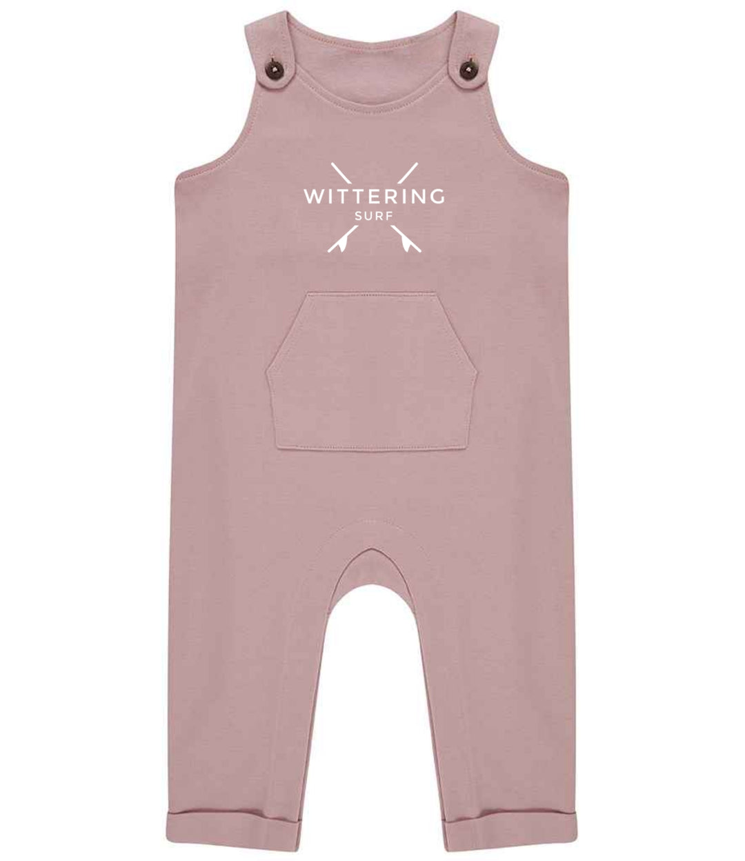 BABY &amp; TODDLER COTTON DUNGAREES 2 COLOURS - Wittering Surf Shop
