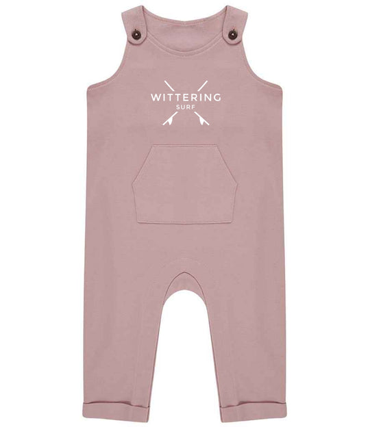 BABY &amp; TODDLER COTTON DUNGAREES 2 COLOURS - Wittering Surf Shop