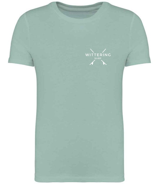KIDS EVERYDAY SURF CLUB T-SHIRT- JADE GREEN - Wittering Surf Shop