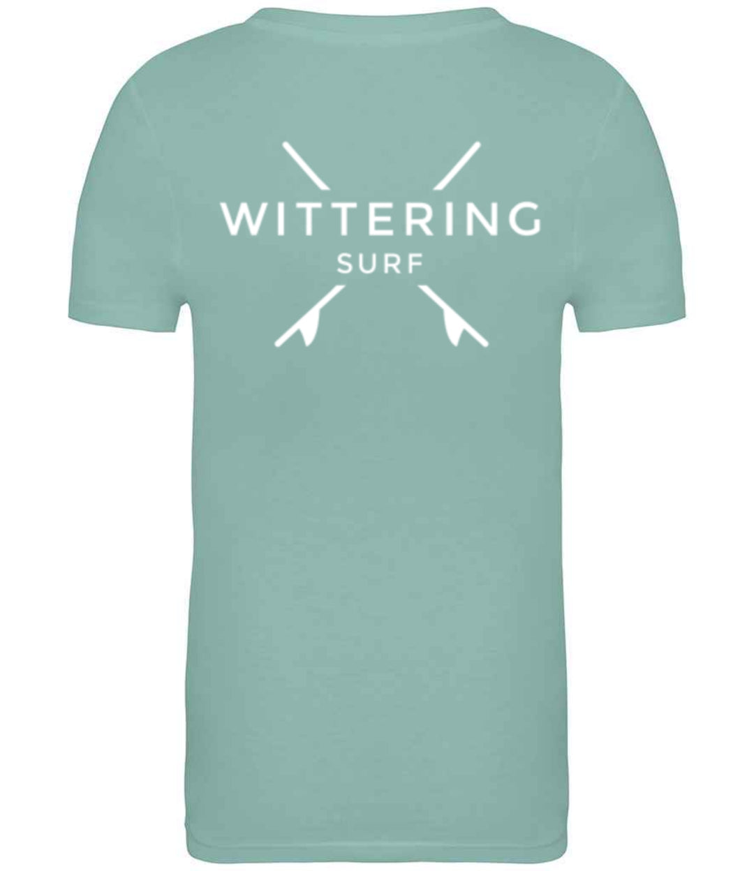 KIDS EVERYDAY SURF CLUB T-SHIRT- JADE GREEN - Wittering Surf Shop