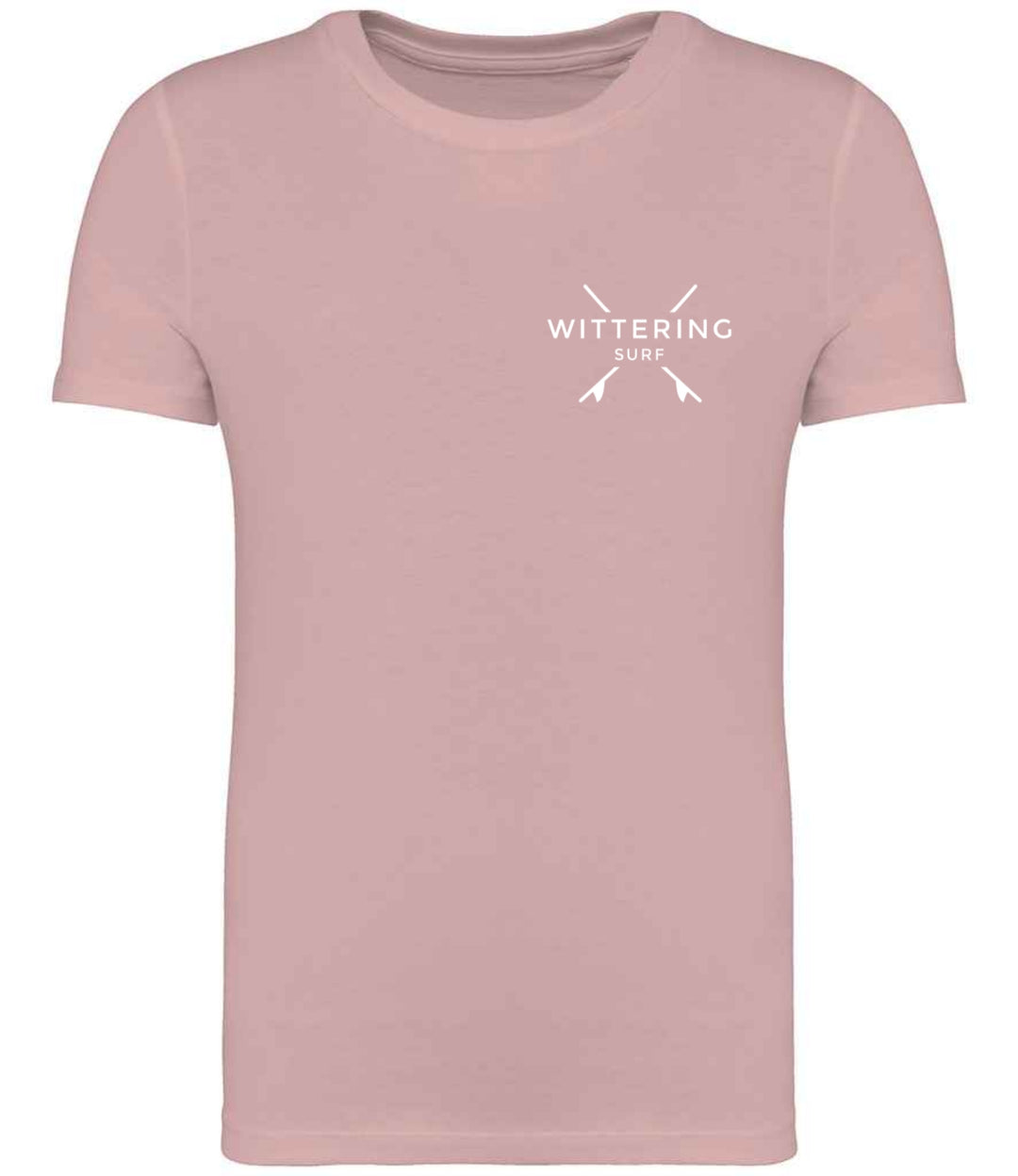 KIDS EVERYDAY SURF CLUB T-SHIRT- PETAL ROSE - Wittering Surf Shop