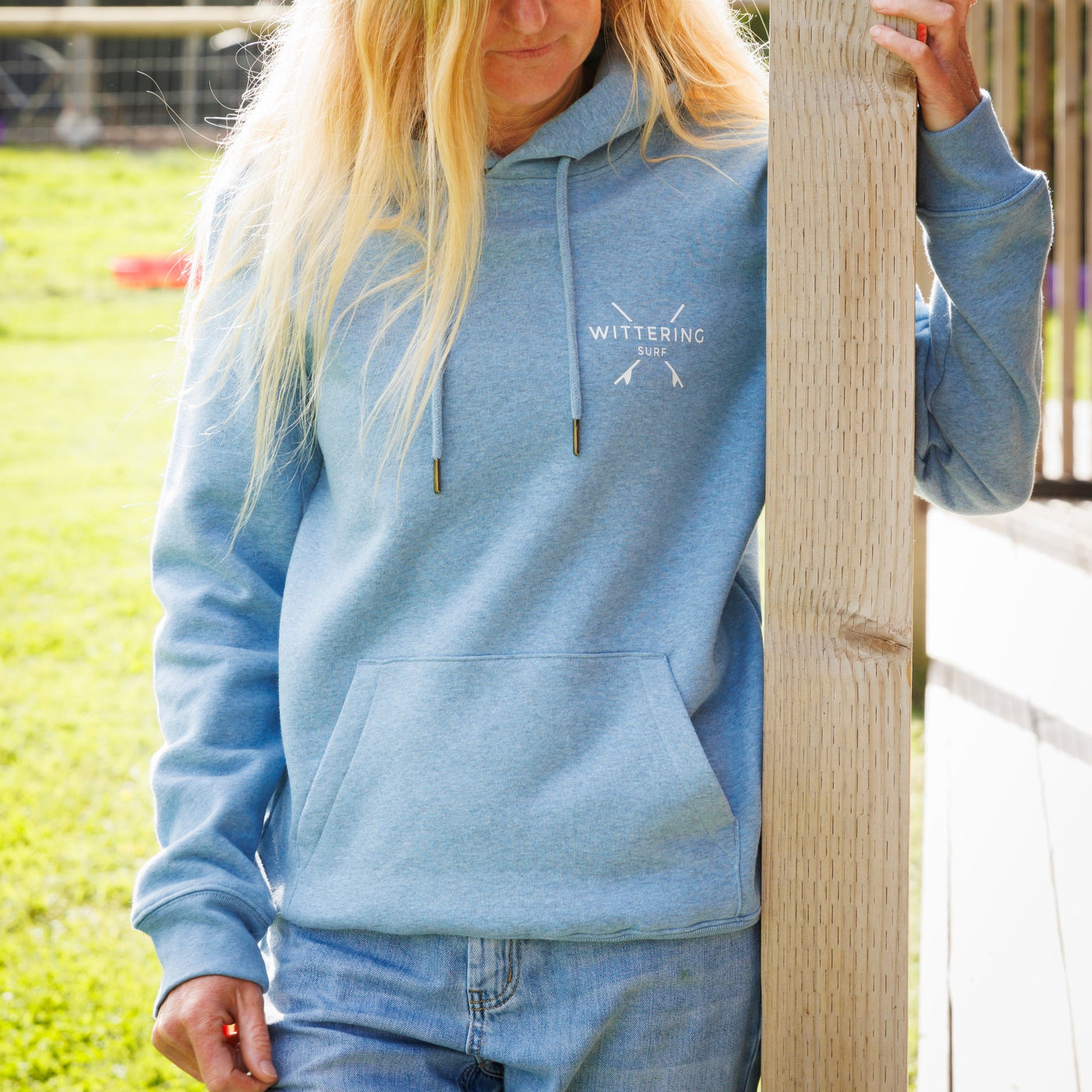 TIDE HOODIE - COOL HEATHER BLUE