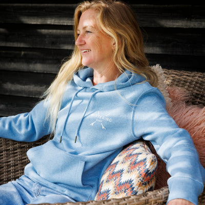 TIDE HOODIE - COOL HEATHER BLUE