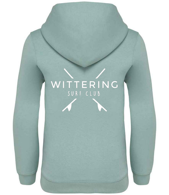 KIDS TIDE HOODIE - JADE - Wittering Surf Shop