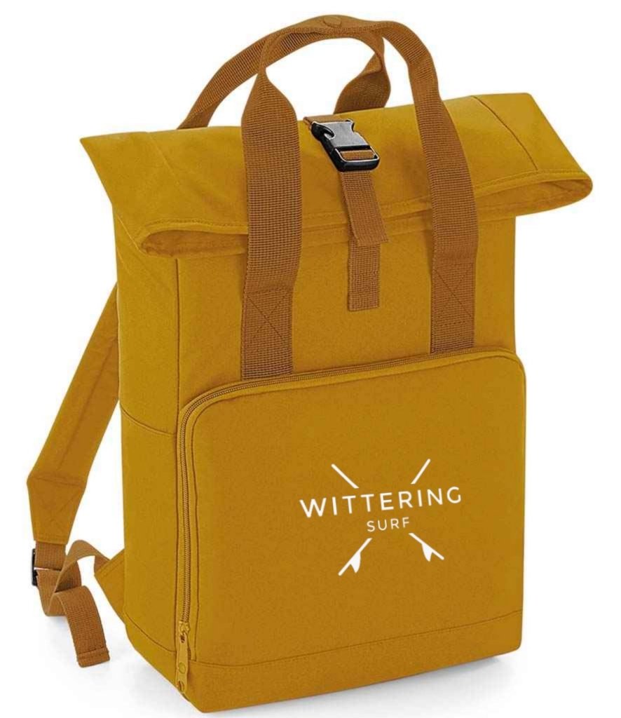 ROLL TOP BACKPACK - MUSTARD - Wittering Surf Shop