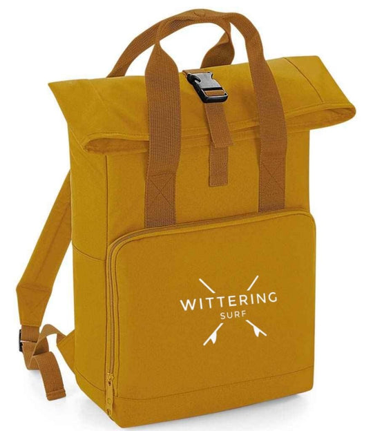 ROLL TOP BACKPACK - MUSTARD - Wittering Surf Shop