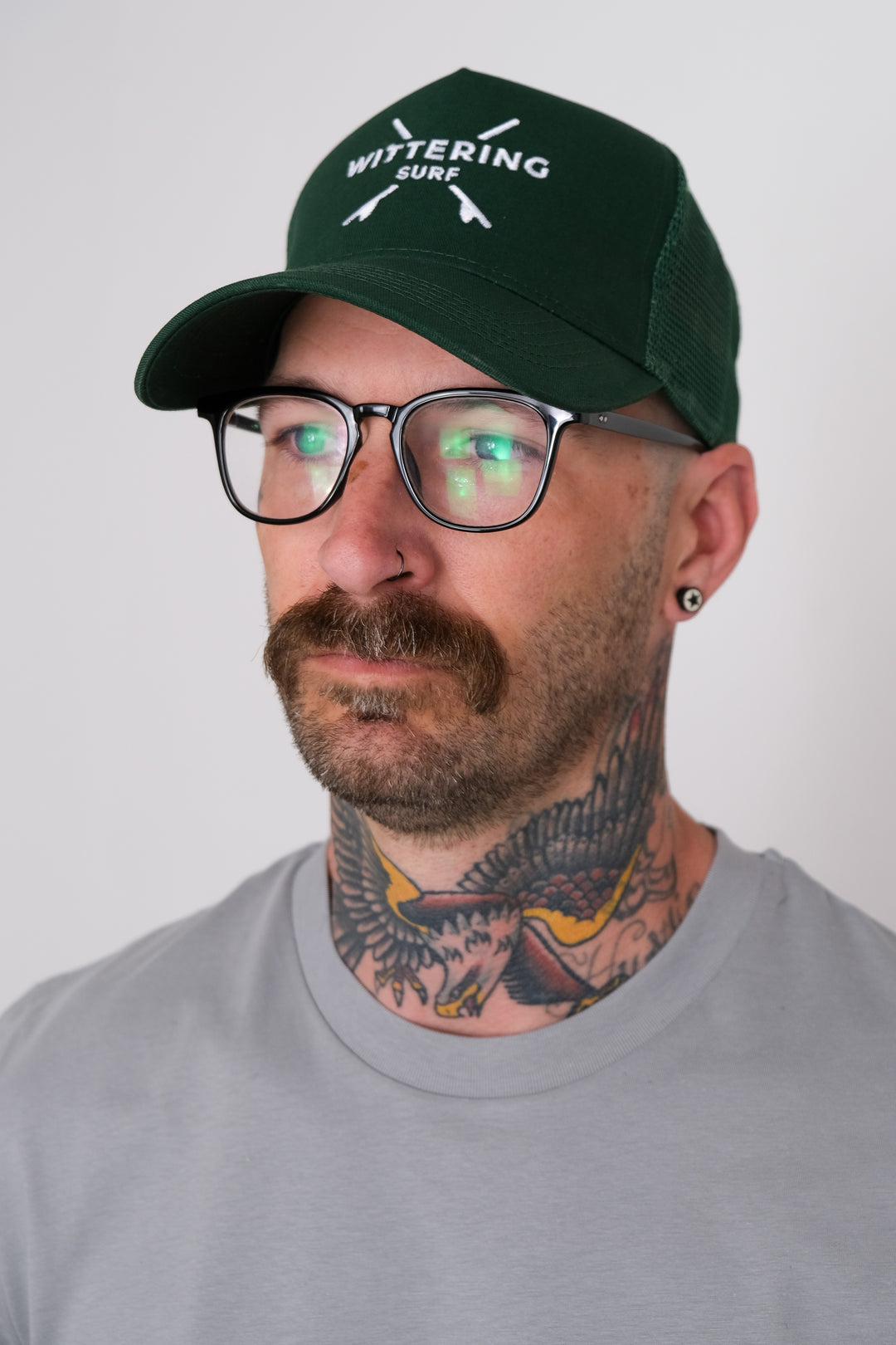 EMBROIDERED SNAPBACK TRUCKER CAP - 6 COLOURS - Wittering Surf Shop