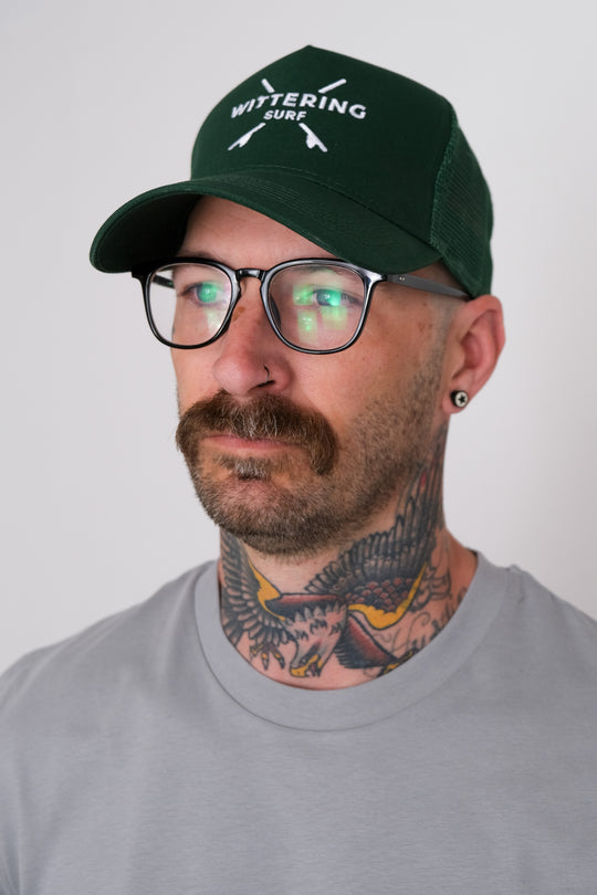 EMBROIDERED SNAPBACK TRUCKER CAP - 6 COLOURS - Wittering Surf Shop